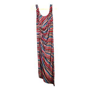 Bailey 44 Maxi Tank Dress in Multicolor Stripe M